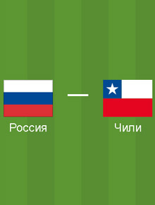 Футбол Россия - Чили